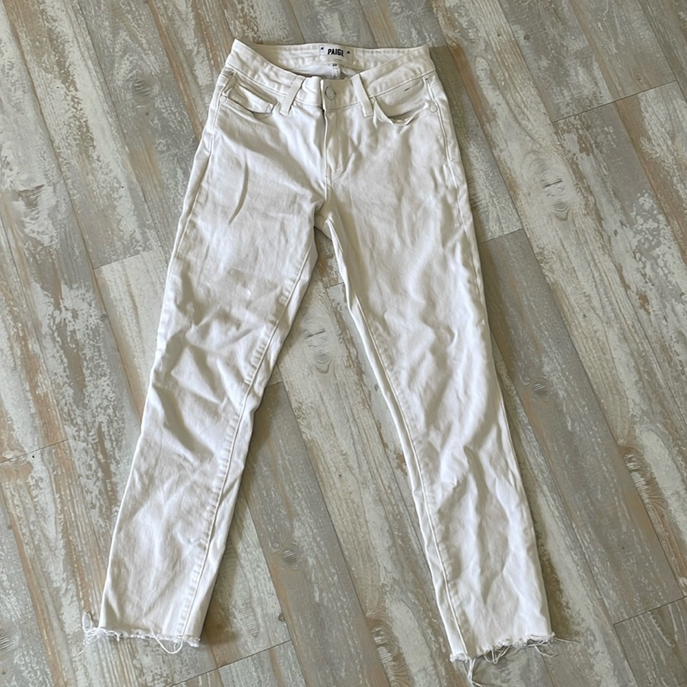 Paige: White jeans